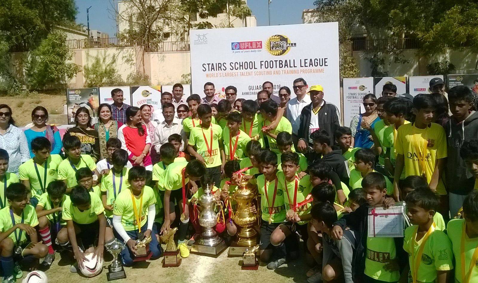 First Phase Of Stairs School Football League, Gujarat (North Zone) Concludes