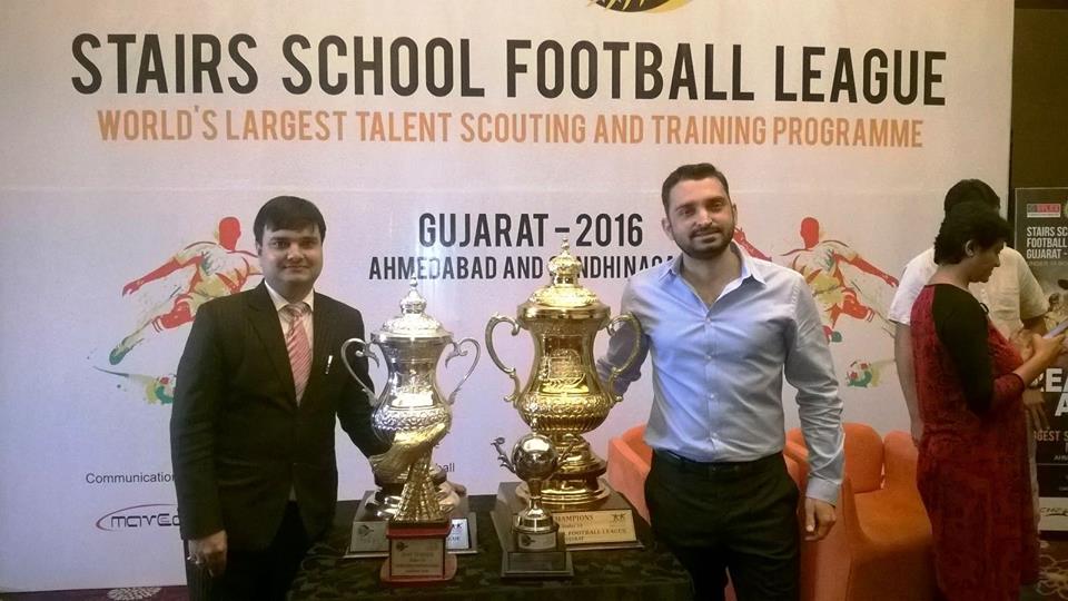 Stairs School Football League Begins In Gujarat Ahmedabad & Gandhinagar Districts Included In The First Year