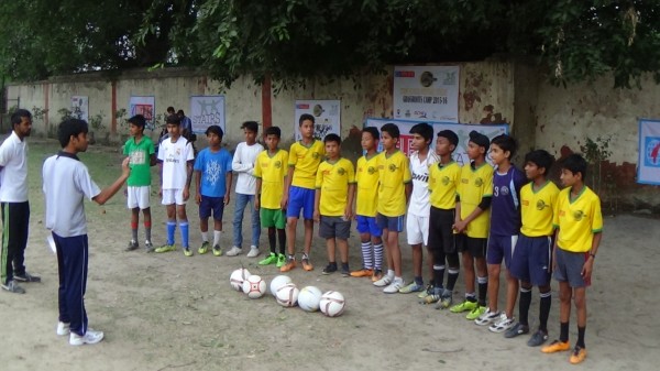 Football Trial Camp at Water Work-2, Civil Lines -19th May-15
