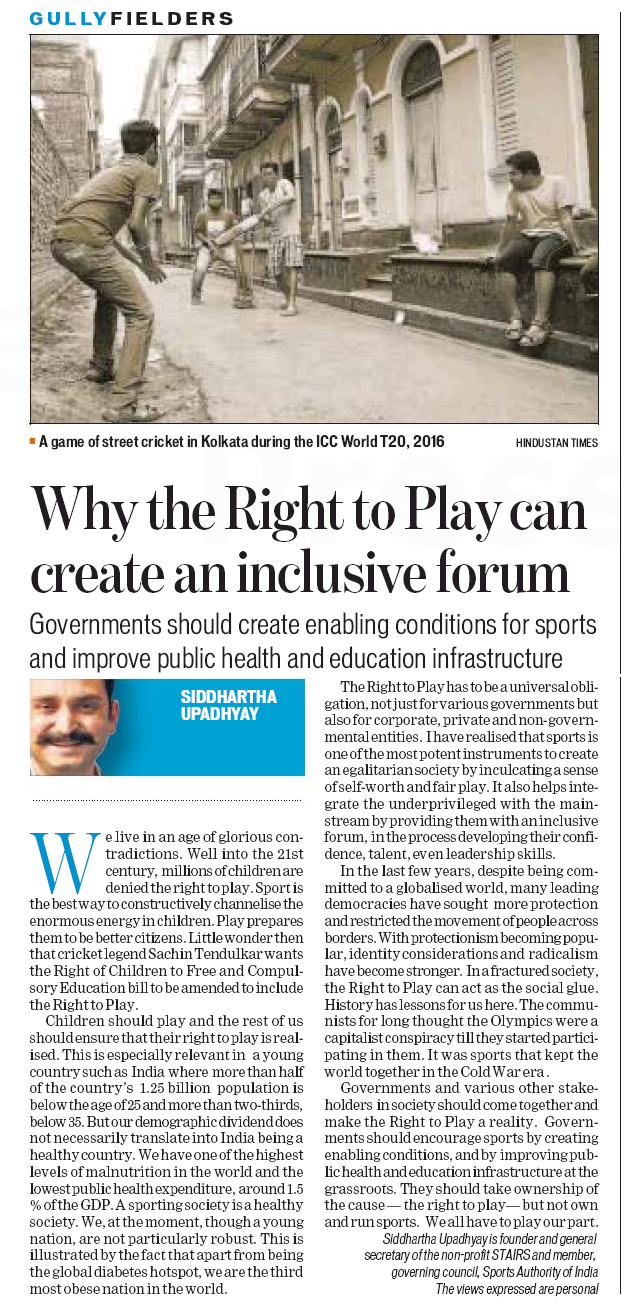 Why The Right To Play Can Create An Exclusive Forum